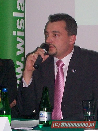 002 Prezes Wisły Ustronianki - Janusz Tyszkowski